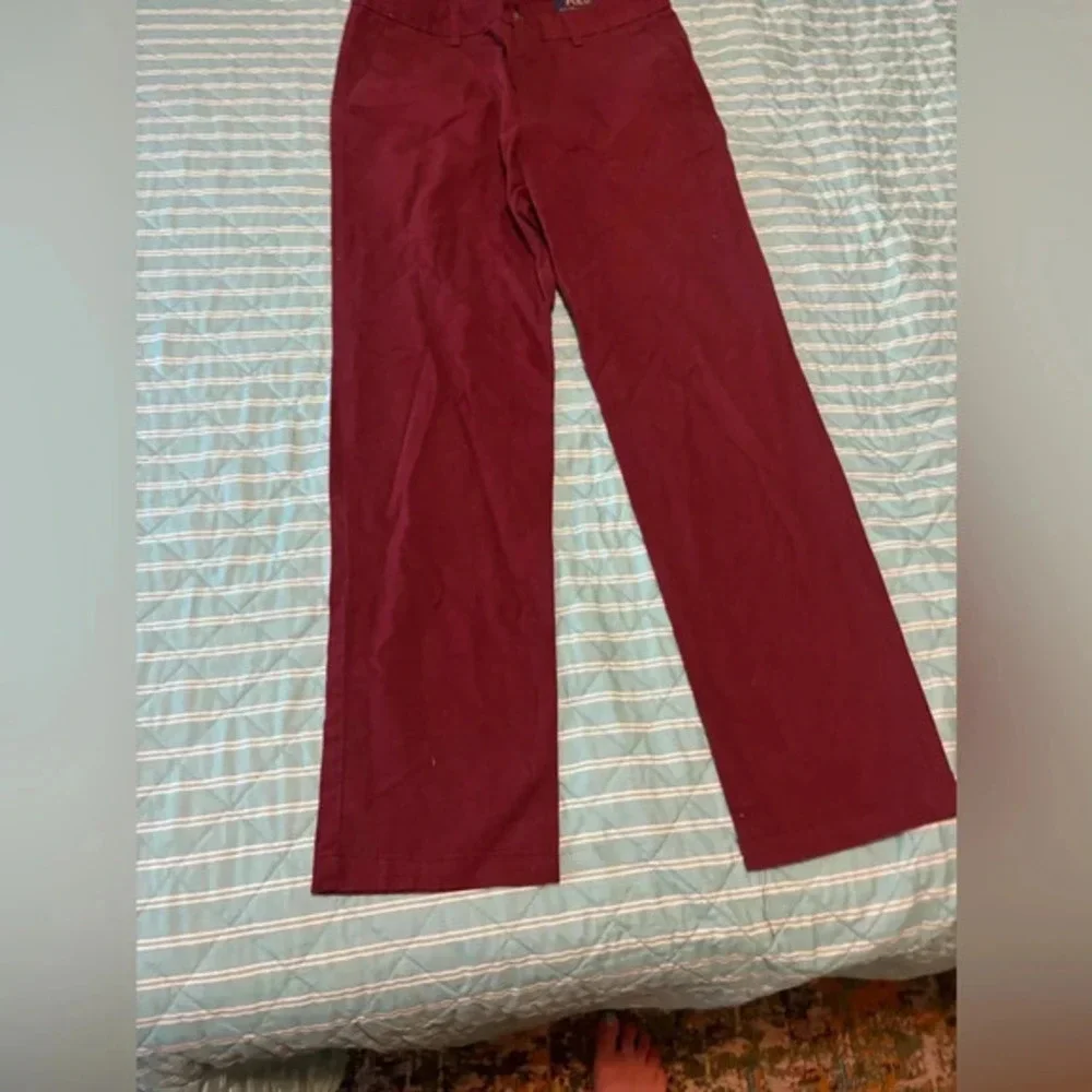 Ralph Lauren 16 Maroon Slacks